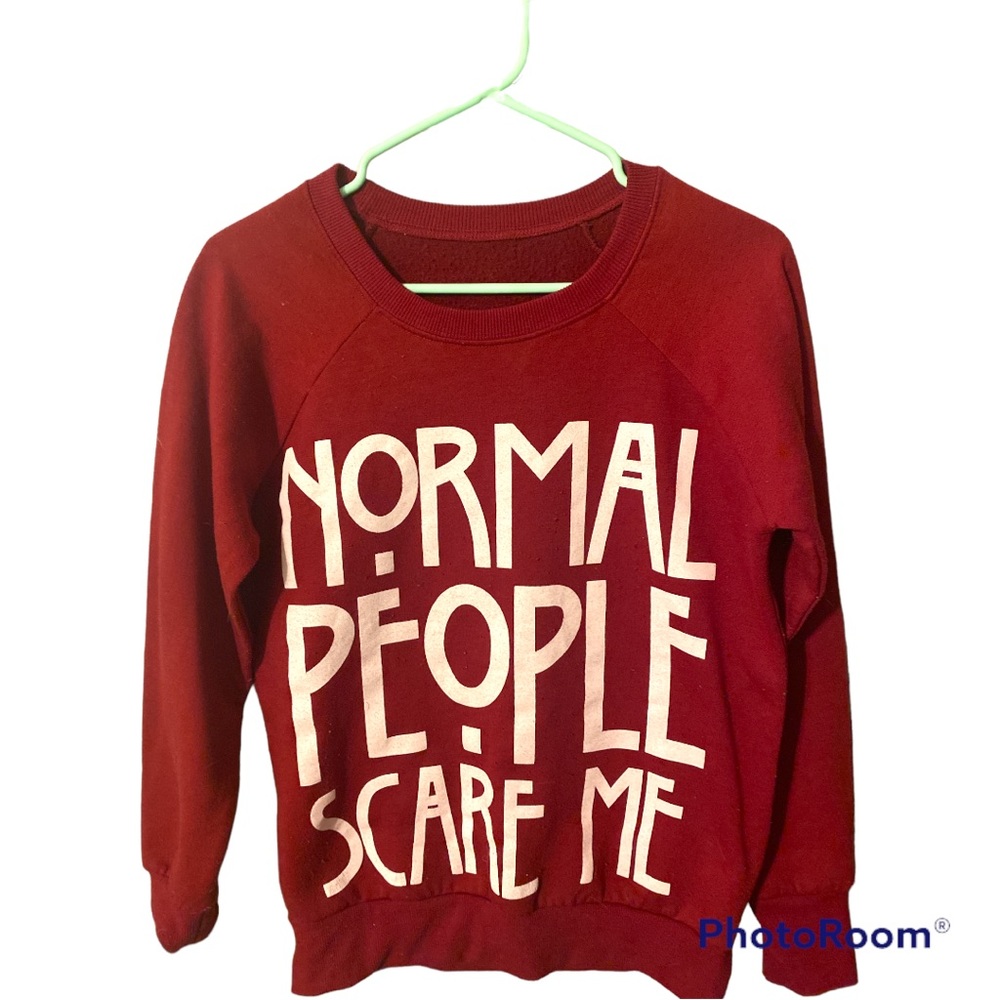 Normal People Scare Me Sweatshirt